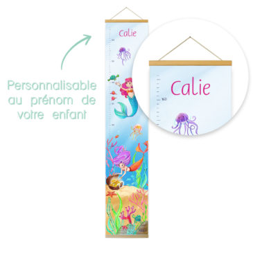 toise personnalisée sirene